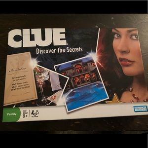 Clue Discover the Secrets 2008 Board Game